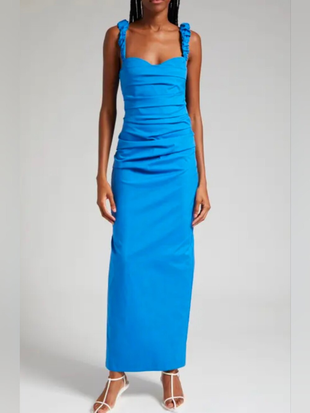 SIR. Azul Gathered Balconette Gown - Size 1